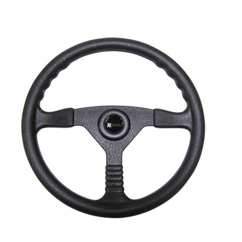 Steering Wheel - Champion Three Spoke PVC - Dia: 340mm - 13.4in