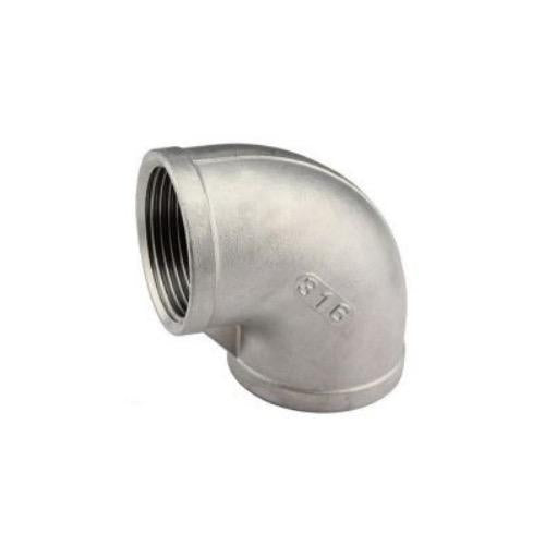 Female End Plug Elbow 90° AISI 316 Stainless Steel