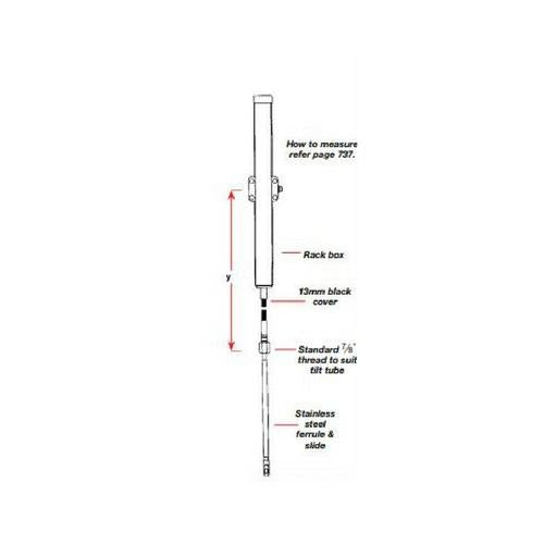 Steering Cable - The Rack