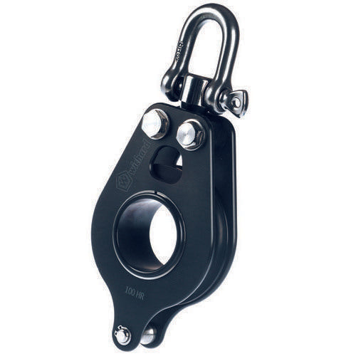 HR Roller Block Aluminium Sheave 65 - Single Swivel Head w/ Becket