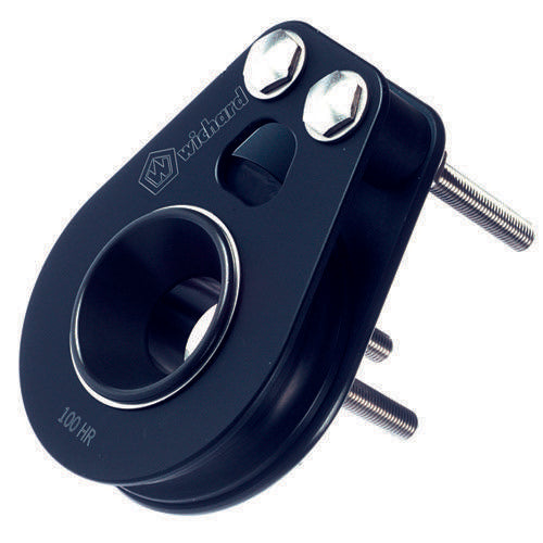 HR Roller Block Aluminium Sheave 200 - Single Cheek Block - Bolts M16