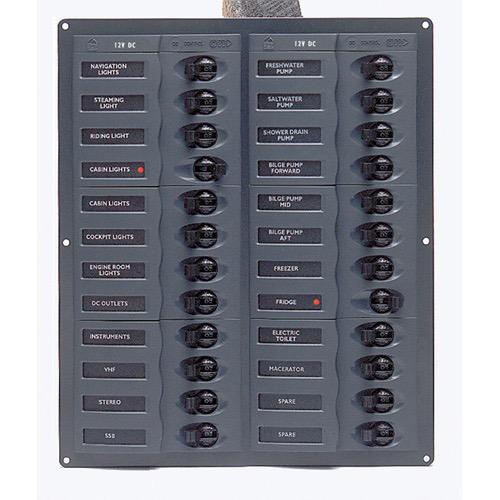 Contour' Circuit Breaker Panel - With Meter - 32 Loads