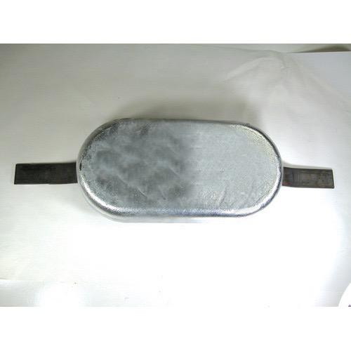 Oval Anode - With Strap - Zinc