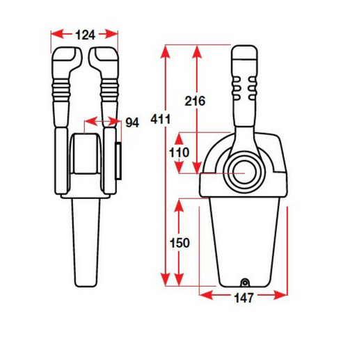 Top Mount Control - KB Series