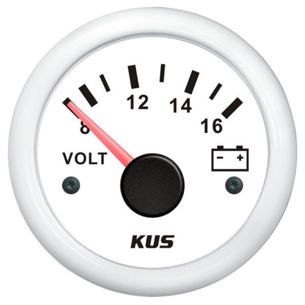 Volt Meter Gauge - 52mm Dia.