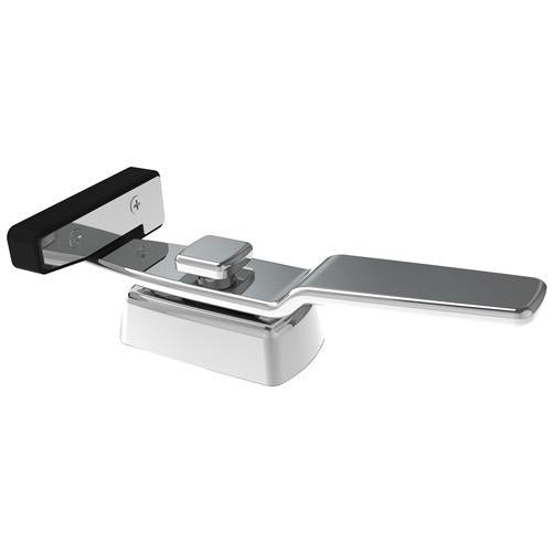 Transom Door Latch - Stainless Steel - Strike: Flush