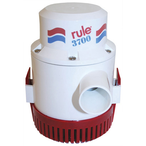 Non-Automatic Submersible Bilge Pump - 3700 GPH - 24V