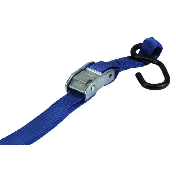 25mm x 2.6m Light Duty Cam Buckle Blue Tie Down