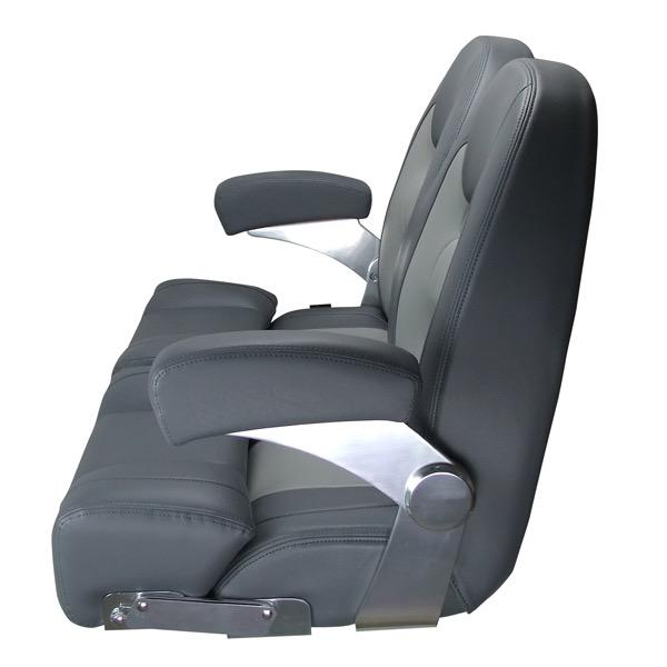 Double Cruiser Series Seat - Dark Grey/Light Grey