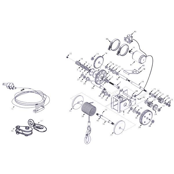 Remote to suit PW230 & PW330 Exposed Aerial Up To 2006