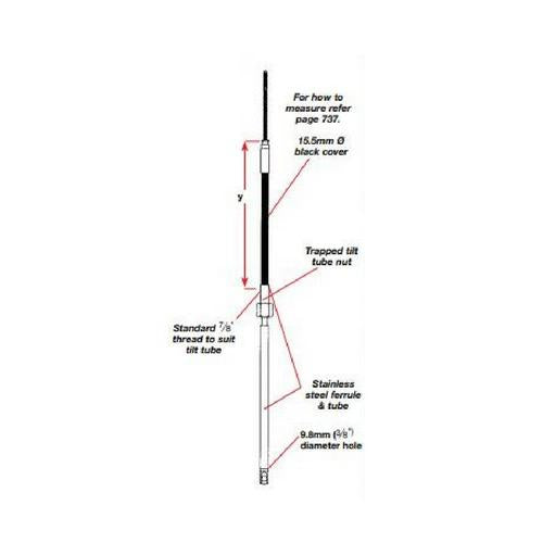 Steering Cable - Quick Connect