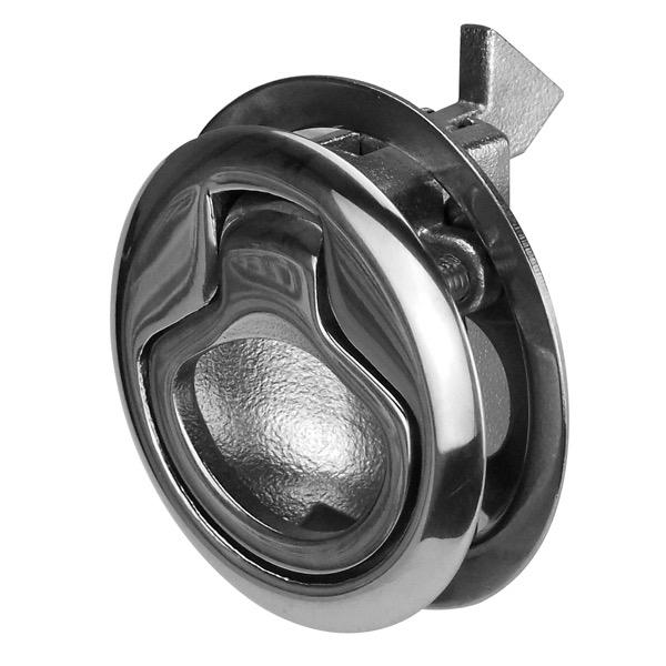 Stainless Steel Round Flush Lift Ring Catch - 45mm x 35mm