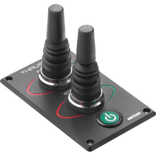 Bow thruster Panel w/ Two Joysticks for Hydraulic Bow & Stern Thruster (5 Positions)