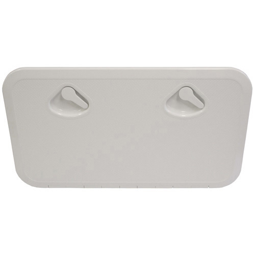 Deluxe Model Opening Storage Hatch - White - Flush Type - 600 x 355mm