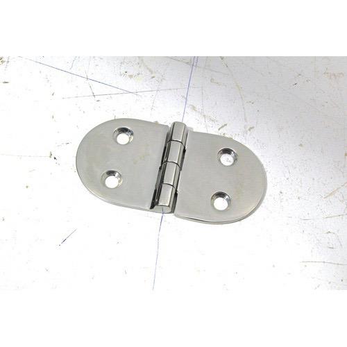 Hinges S/S - Length Flat: 76mm - Width: 38mm - Split: 38/38mm