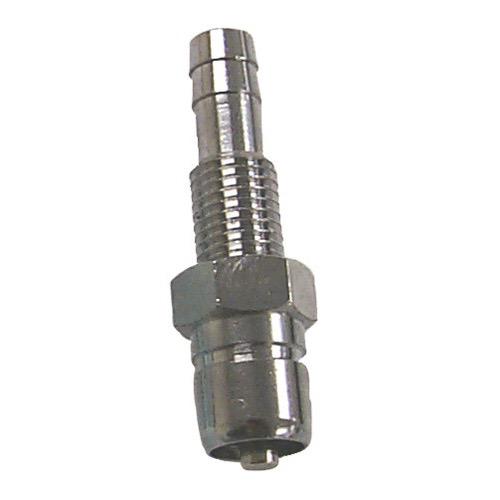 Fuel Connector - Tohatsu - Engine End. Replaces: 3B2-70260-0 (Metric Threads) - 5/16" Hose