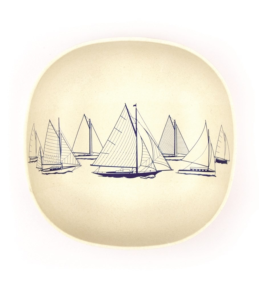 ‘Sail Away’ - Bamboo Cereal Bowl - 15cm