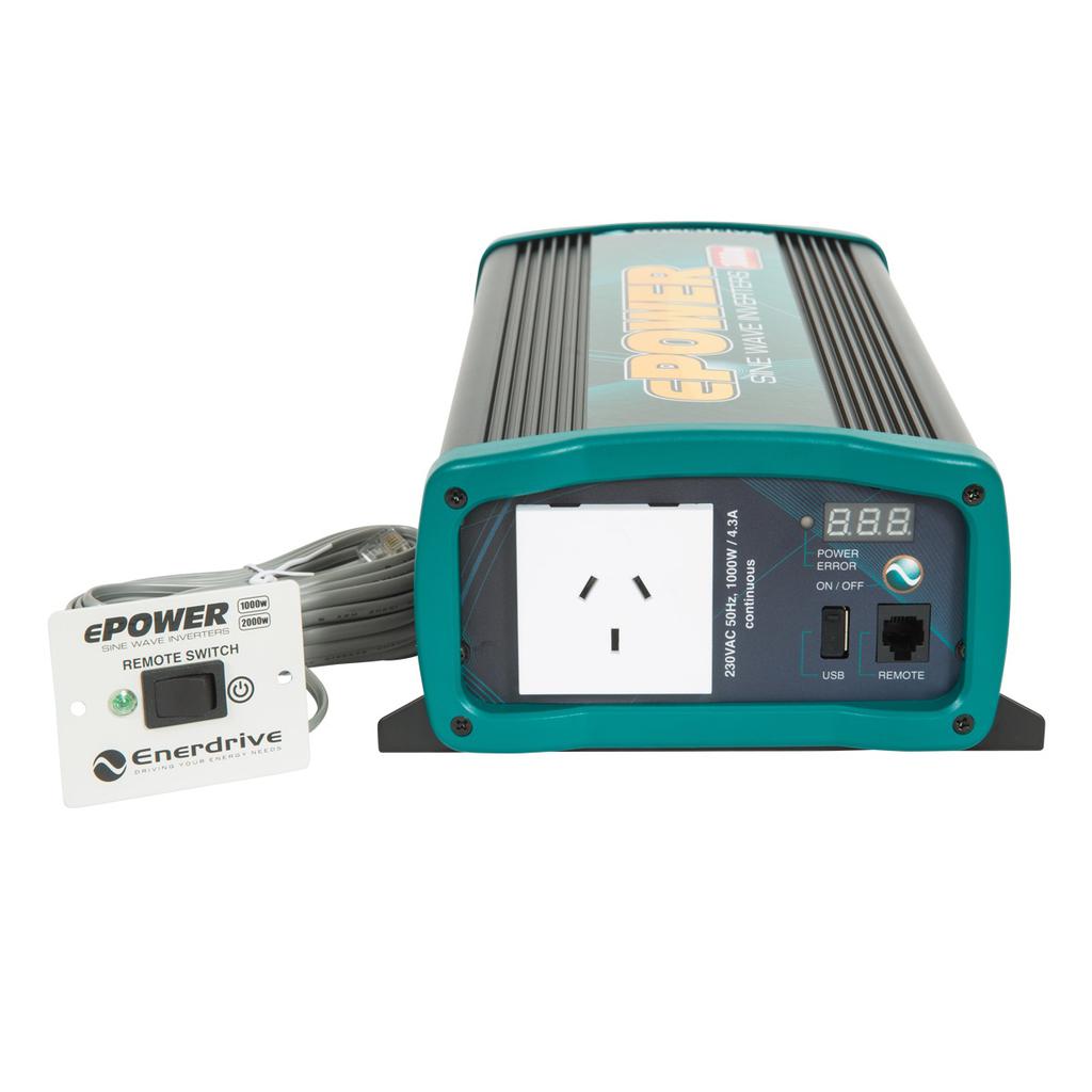 ePOWER 12V True Sine Wave Inverter