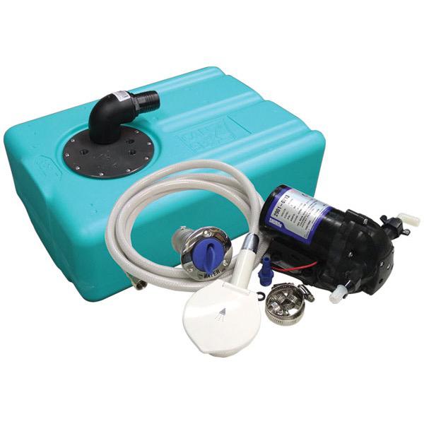 39 Litre Rigid Tank Freshwater Kit - 12V