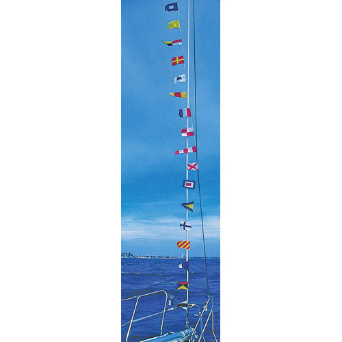 Code Flags - String Of Pennants (Complete set of 40 - 12 Metres)