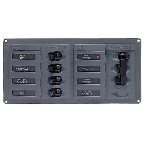 'ContourAC' Circuit Breaker Control Panel - Circuit: 4 + mains