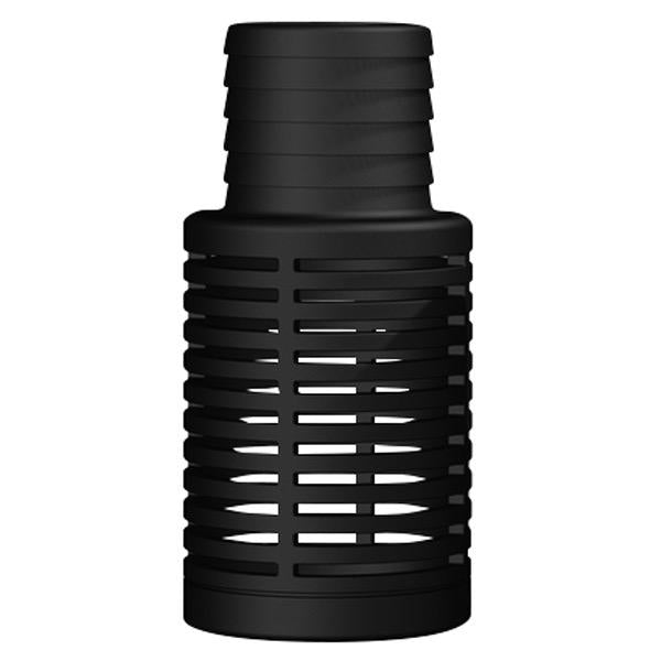 Black Strainer Hose Inlet