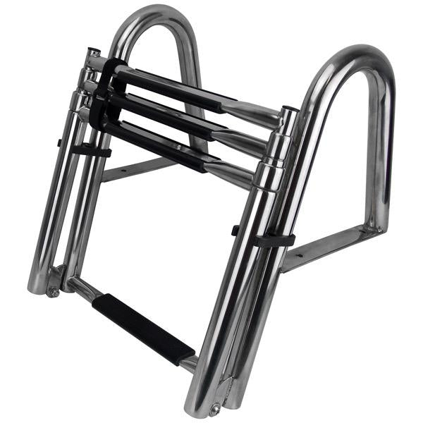 Stainless Steel Folding Platform Ladder