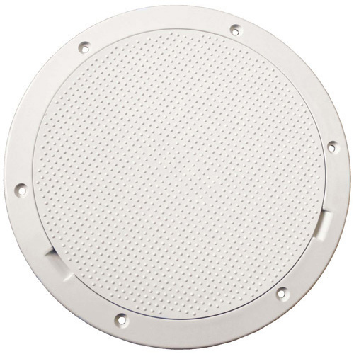 Beckson Pry-Out Deck Plate - White