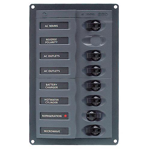 'ContourAC' Circuit Breaker Control Panel - Circuit: 6 + mains