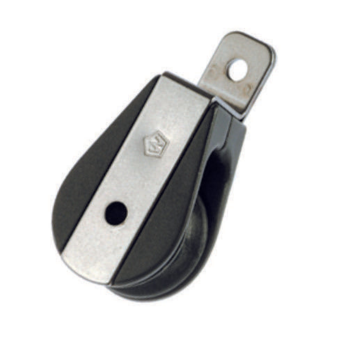 Plain Bearing Single Block Sheave Dia 18mm - Cheek Block