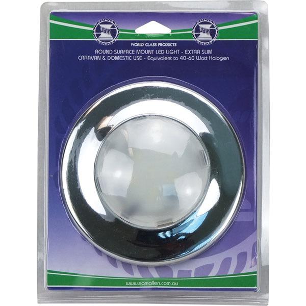 LED Round Surface Mount Light - 12V 10W