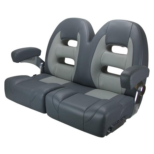 Double Cruiser Series Seat - Dark Grey/Light Grey