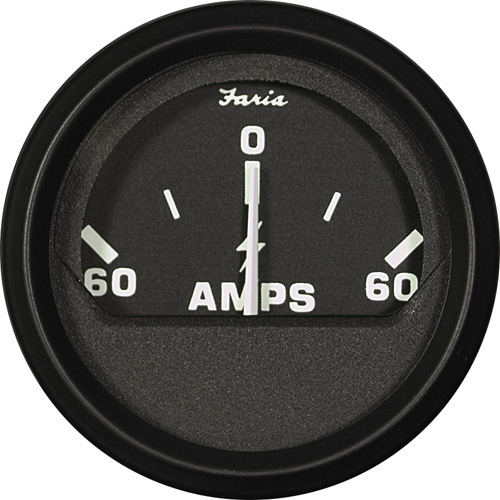 Guage 2 Ammeter - 60A-0-60A