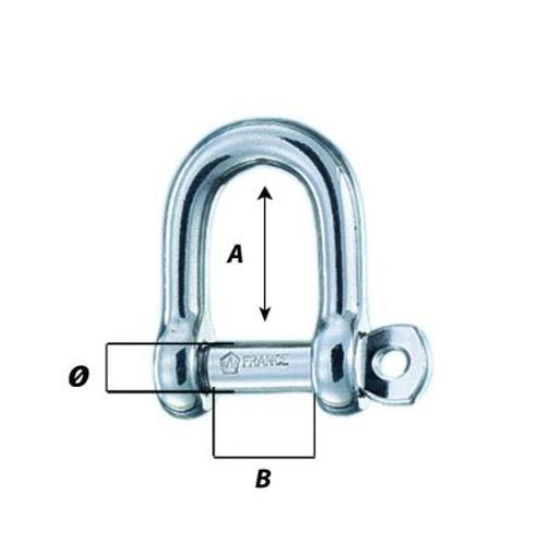 Self-locking D Shackle