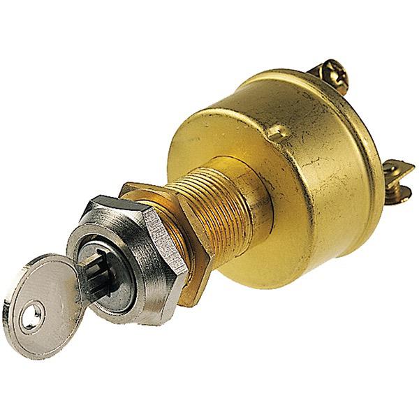 12V Momentary Ignition Switch - 20mm Cut-out Diameter