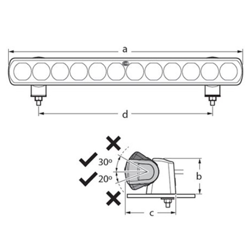 8040 Series Sea Hawk-XLB 9-33V DC White Light LED Deck Lamp Black Housing - Spot 10