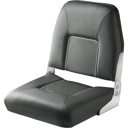FIRST MATE Deluxe folding seat - Grey seams