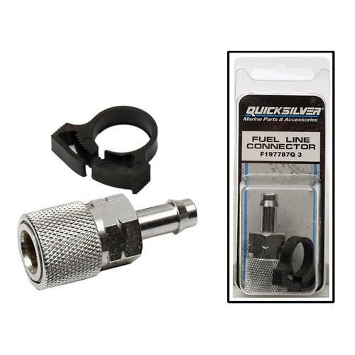 Quick Disconnect - Engine End Fits Force 5HP, 9.9/15 & 25HP