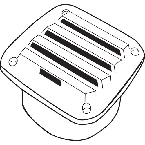 Blower Vent - Nylon - 75mm (3”)