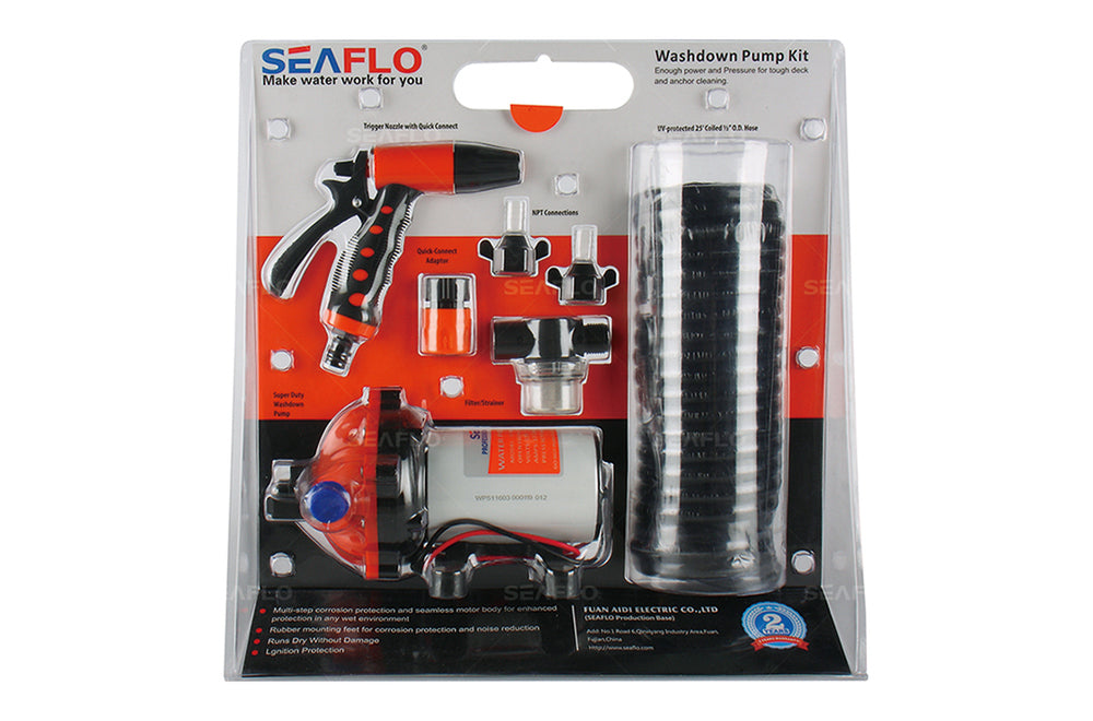 SEAFLO DC Washdown Pump Kit