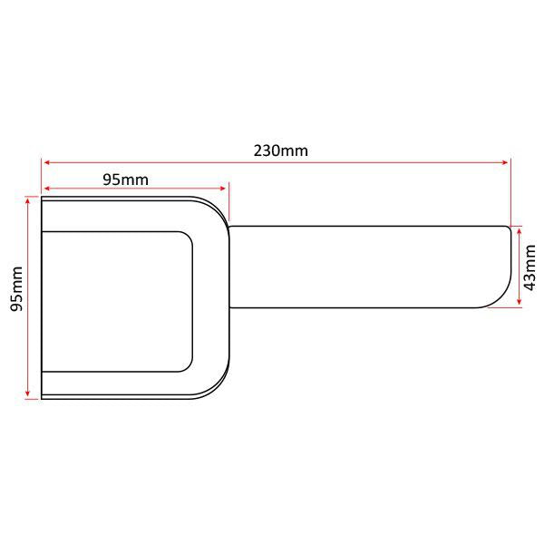 92 Degree Seat Bracket