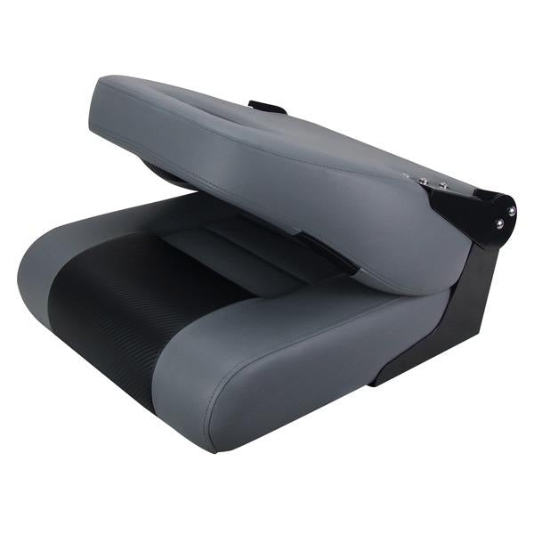 Folding Seat - Deluxe Bay Series - Grey/Black Carbon