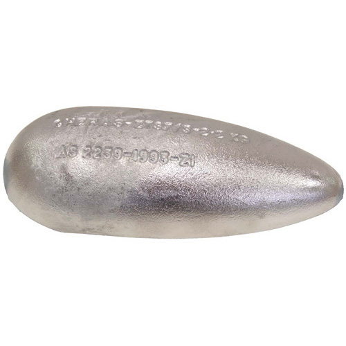 Zinc Tear Drop Anode