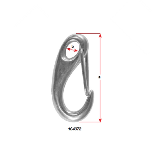 Snap Hook - Stainless Steel (Bulk Packed Item)