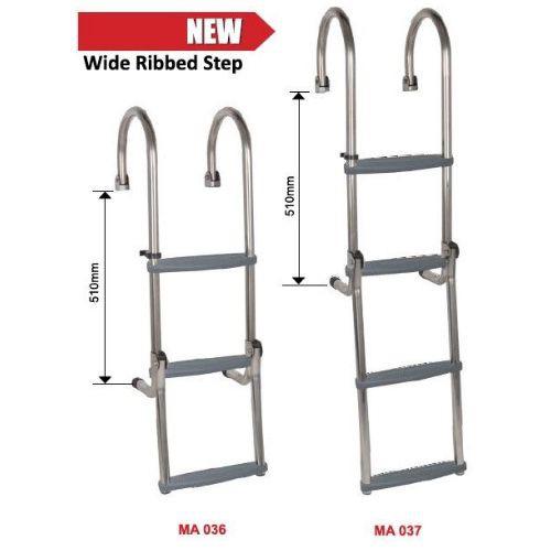 Gunwale Ladder - Stainless Steel