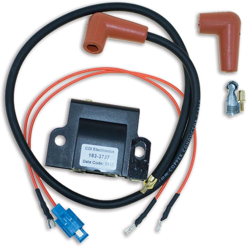 Universal Replacement Ignition Coil - Johnson Evinrude - Replaces: 502688, 583737