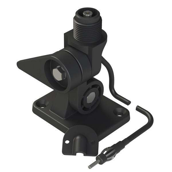 Seamaster Pro AM/FM Black Antenna Base - Fold Down - 5m Cable