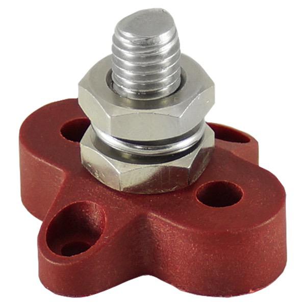 Red Heavy-Duty Terminal Stud - Single