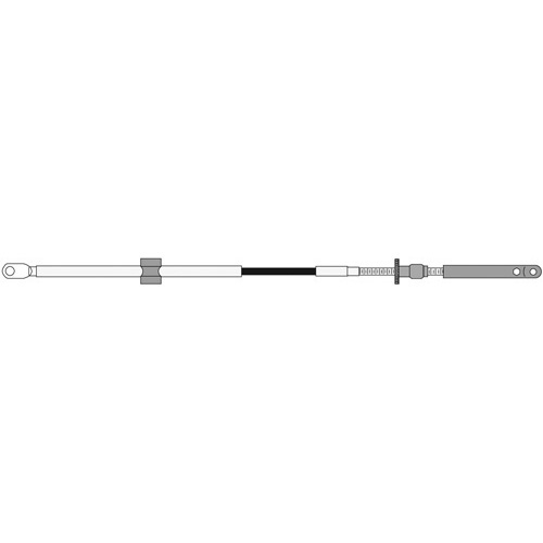 CC205 Evinrude /Johnson 479 Type Control Cable - 1979 and later