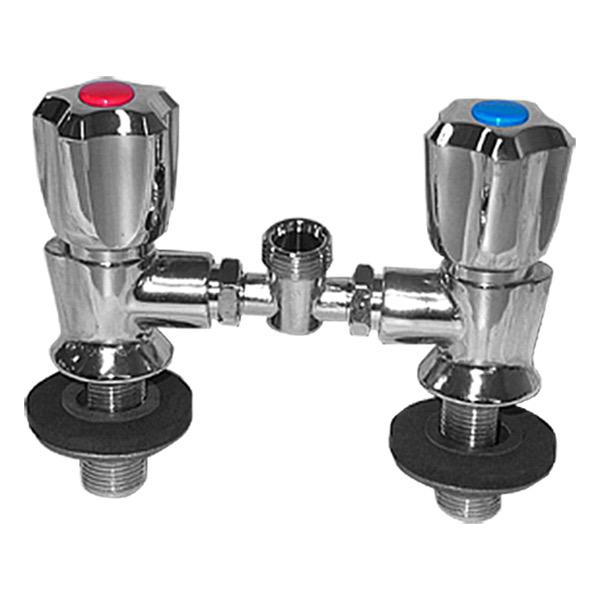 Twin Mixer - with Chrome Handles Only